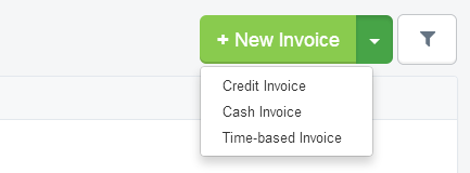 Types of invoices