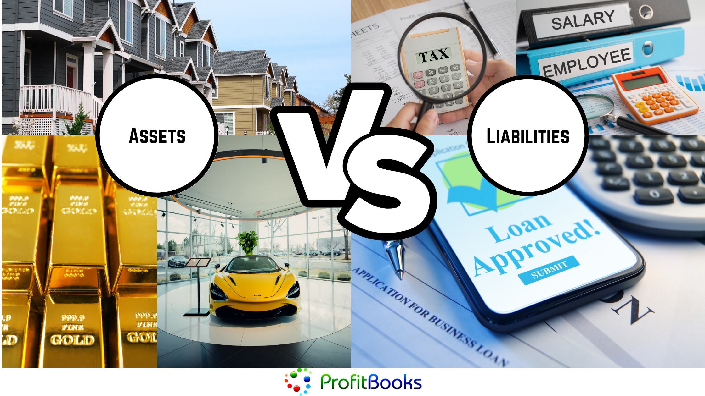 Differences between assets and liabilities